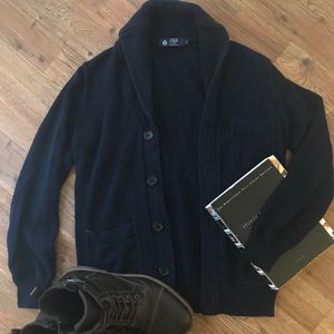 SOLD [J. Crew] Men’s Cowl Neck Cardigan